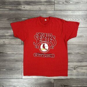 Vintage 80’s St Louis Cardinals World Series T Shirt